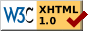 XHTML logo